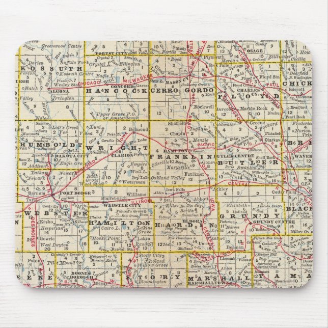 Iowa 6 mouse mat (Front)