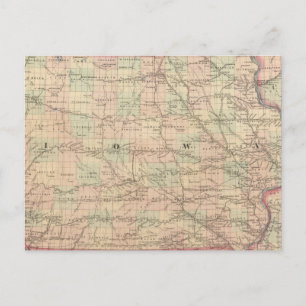 Iowa 6 postcard