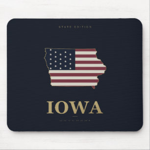 Iowa American Silhouette Mouse Mat