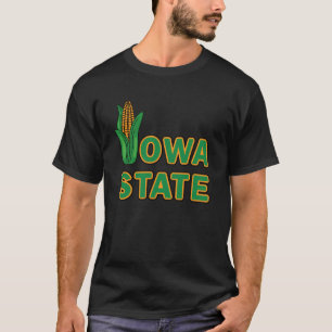 Iowa american state famous with corn T-Shirt