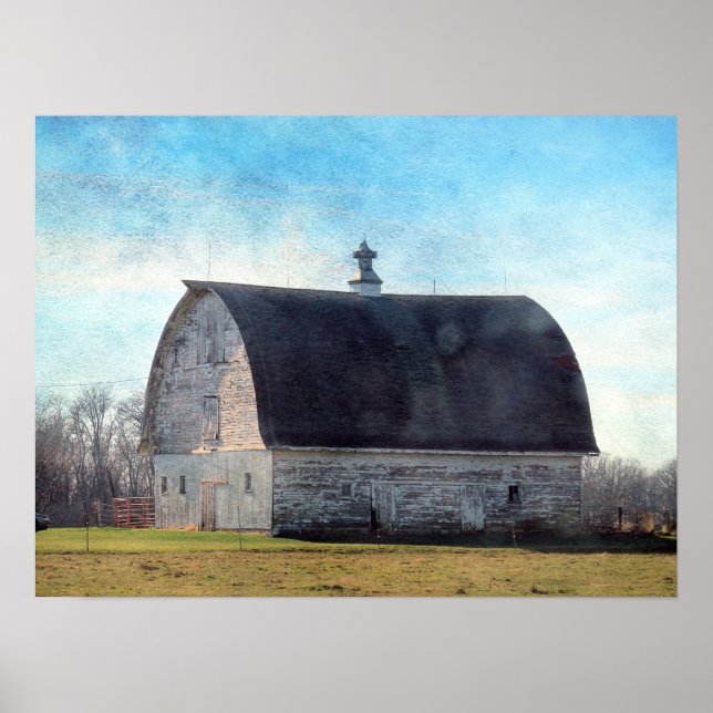 Iowa Barn Poster (Front)
