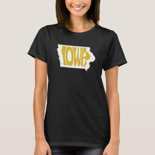 Iowa Bike Cycling Cute T-Shirt