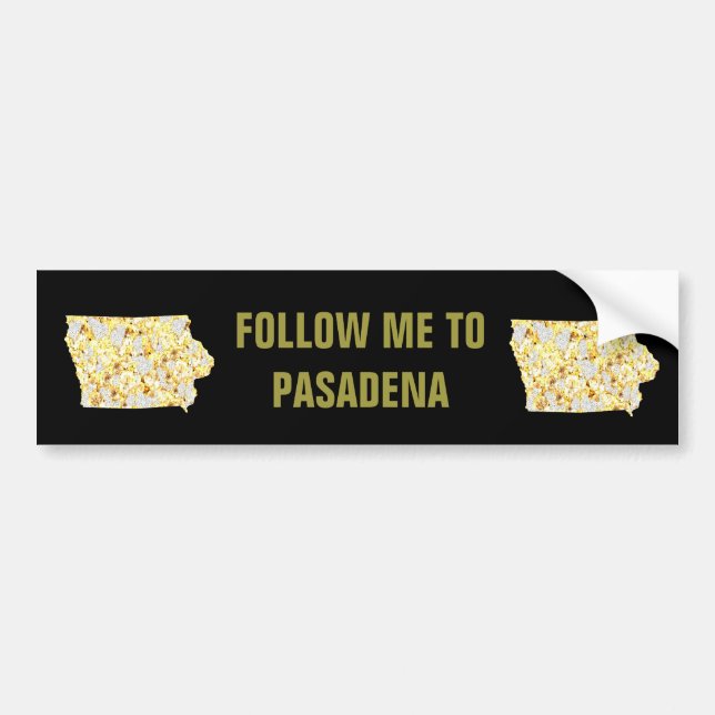 IOWA BUMPER STICKER (Front)