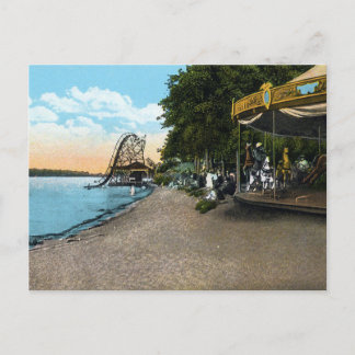 Iowa Carousel Postcard