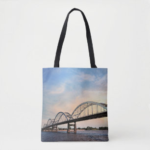 Iowa Centennial Bridge Tote Bag