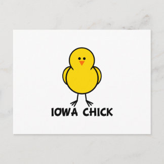 Iowa Chick Postcard