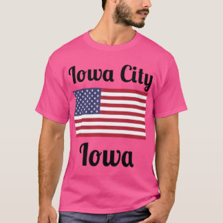 Iowa City Iowa Stylish Prints T-Shirt