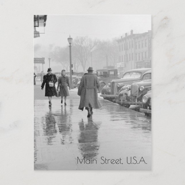 Iowa City Main Street Postcard (Front)