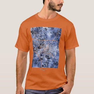Iowa City Map T-Shirt