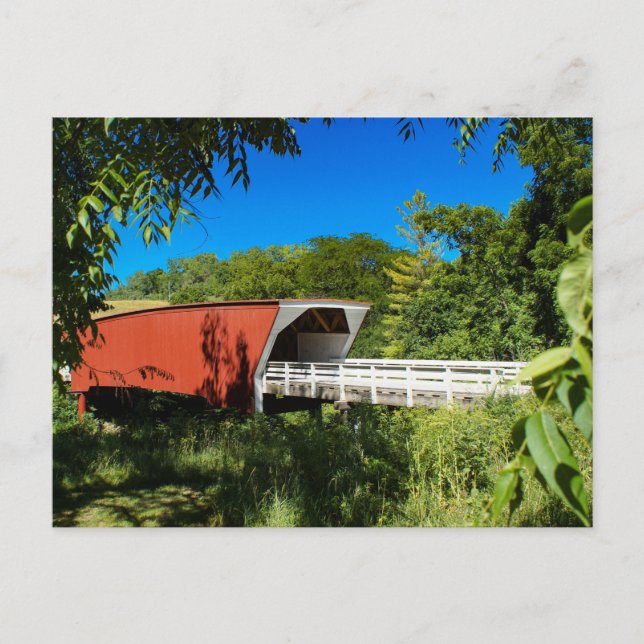 Iowa Covered Bridge Postcard (Front)