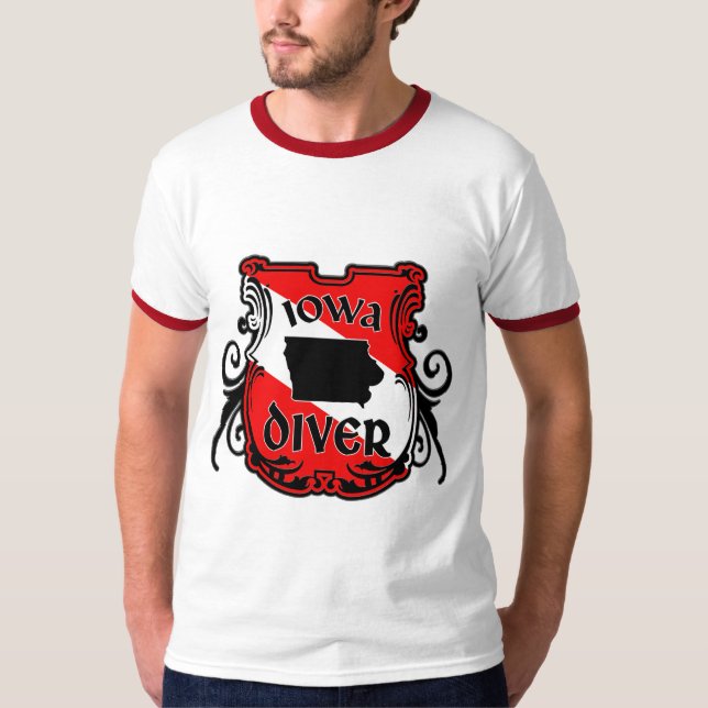 Iowa Diver T-Shirt (Front)