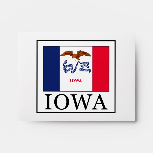 Iowa Envelope (Front)