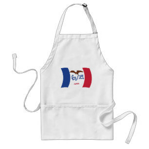 Iowa Flag Apron