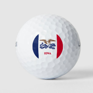 IOWA FLAG GOLF BALLS