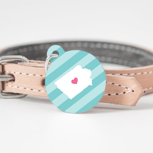 Iowa Heart Pet Tag (Creator Uploaded)