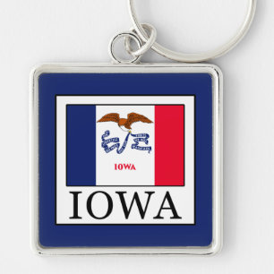 Iowa Key Ring