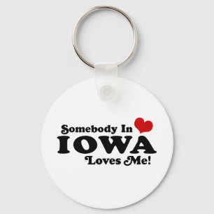 Iowa Key Ring