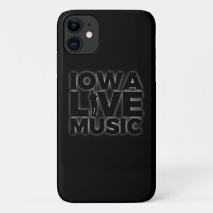 Iowa Live Music Guitar Player Gift iPhone 11 Case