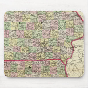 Iowa, Missouri Mouse Mat
