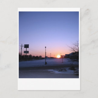 Iowa Morning Postcard