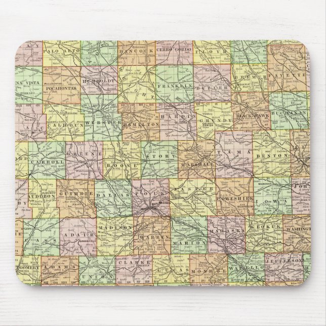 Iowa Mouse Mat (Front)