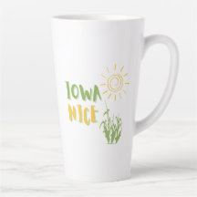 Iowa Nice Mug for Midwesterners