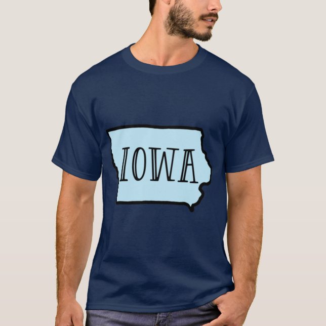 Iowa Oversized 8 T-Shirt (Front)