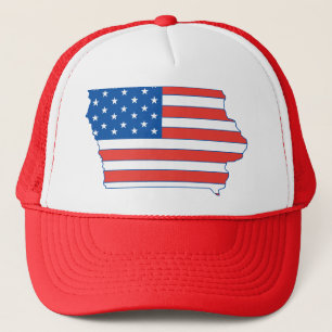 Iowa Patriotic Hat