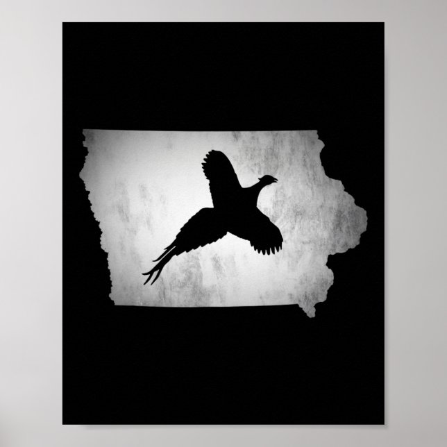 Iowa Pheasant Hunting  Poster (Front)