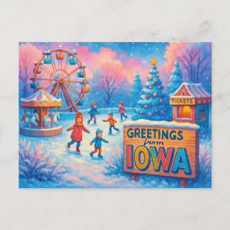 IOWA Postcard