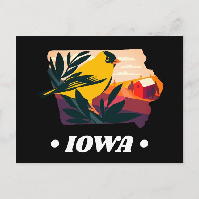 Iowa Postcard (Front)