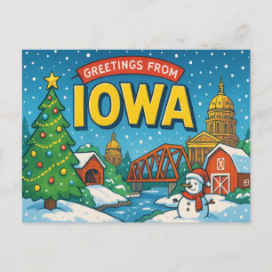 IOWA Postcard