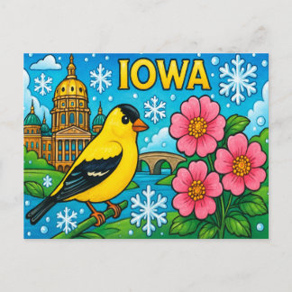 IOWA Postcard