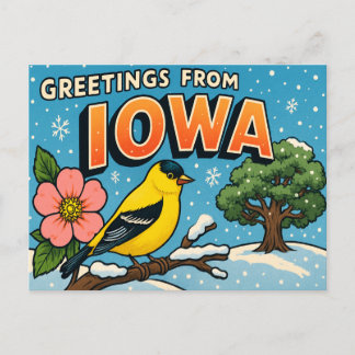 IOWA Postcard