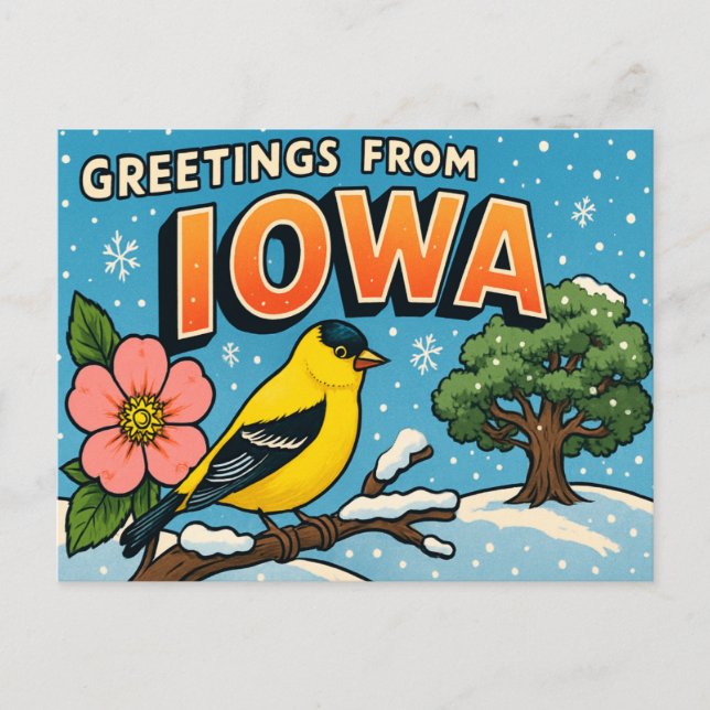 IOWA Postcard (Front)