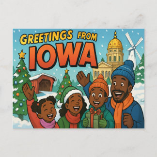 IOWA Postcard