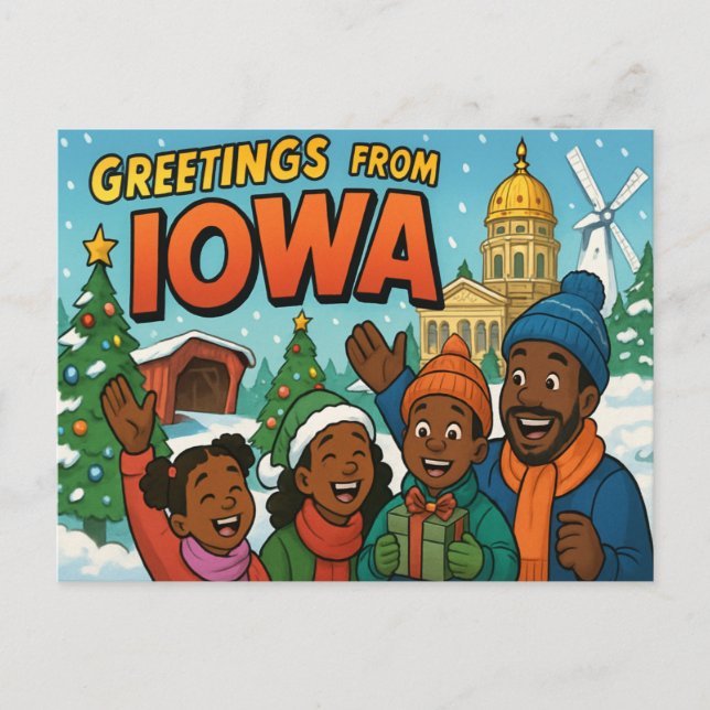 IOWA Postcard (Front)