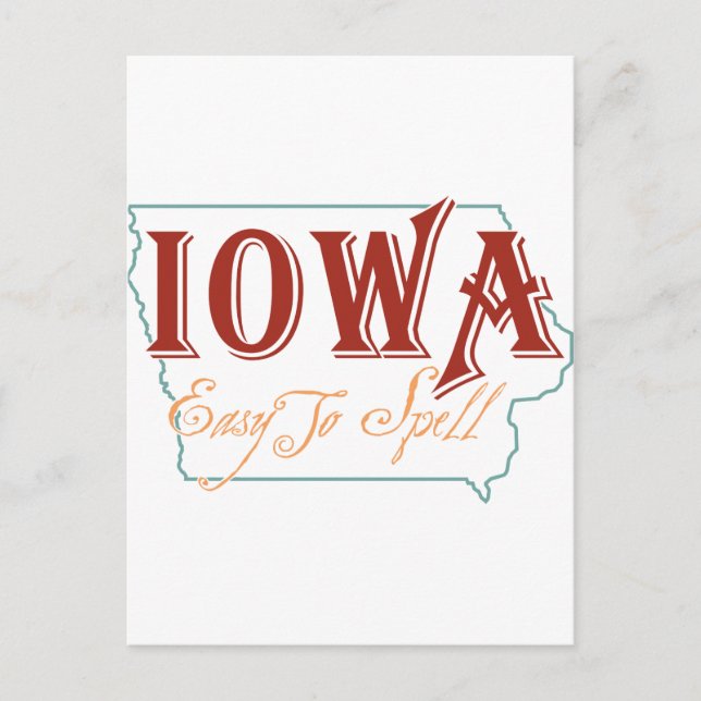 Iowa Postcard (Front)