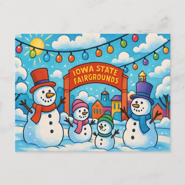 IOWA Postcard (Front)