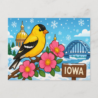 IOWA Postcard