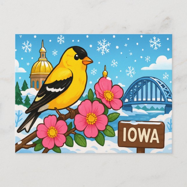 IOWA Postcard (Front)