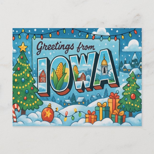 IOWA Postcard (Front)