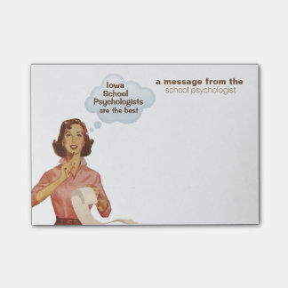 Iowa School Psychologists Are the Best (Post-its) Post-it Notes