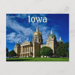Iowa State Capitol Postcard