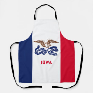 Iowa State Flag Apron