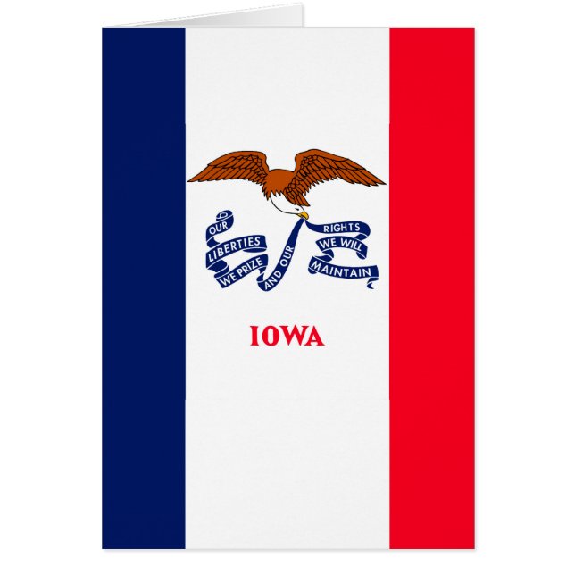 Iowa State Flag Design (Front)