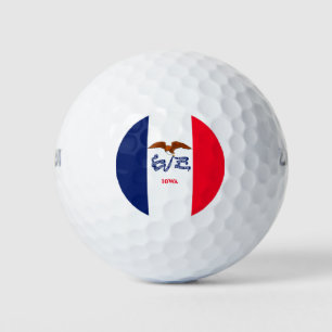 Iowa State Flag Design Golf Balls