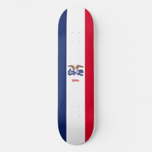 Iowa State Flag Skateboard
