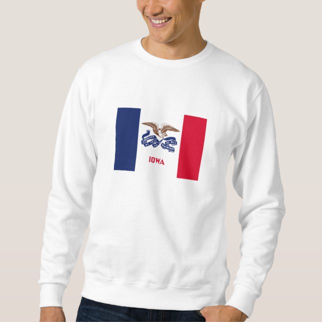 Iowa State Flag Sweatshirt (Front)