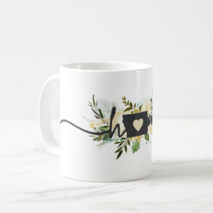 Iowa State Personalised Your Home City Rustic Chic Coffee Mug